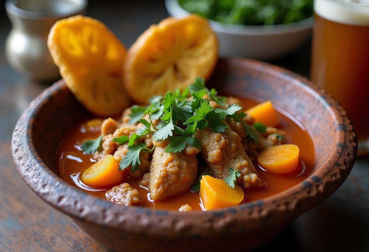 Delicious Baião de Dois served with fried plantains, showcasing authentic flavors of the Sertão.