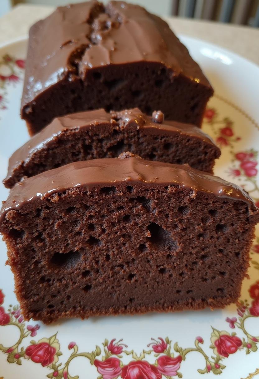 Bolo de Chocolate com Nozes acabado, exibido em um prato decorativo, ideal para qualquer ocasião.