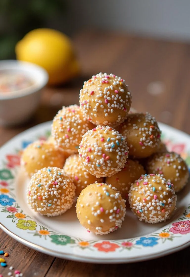 Brigadeiro Gourmet Cremoso finalizado em um prato decorativo.