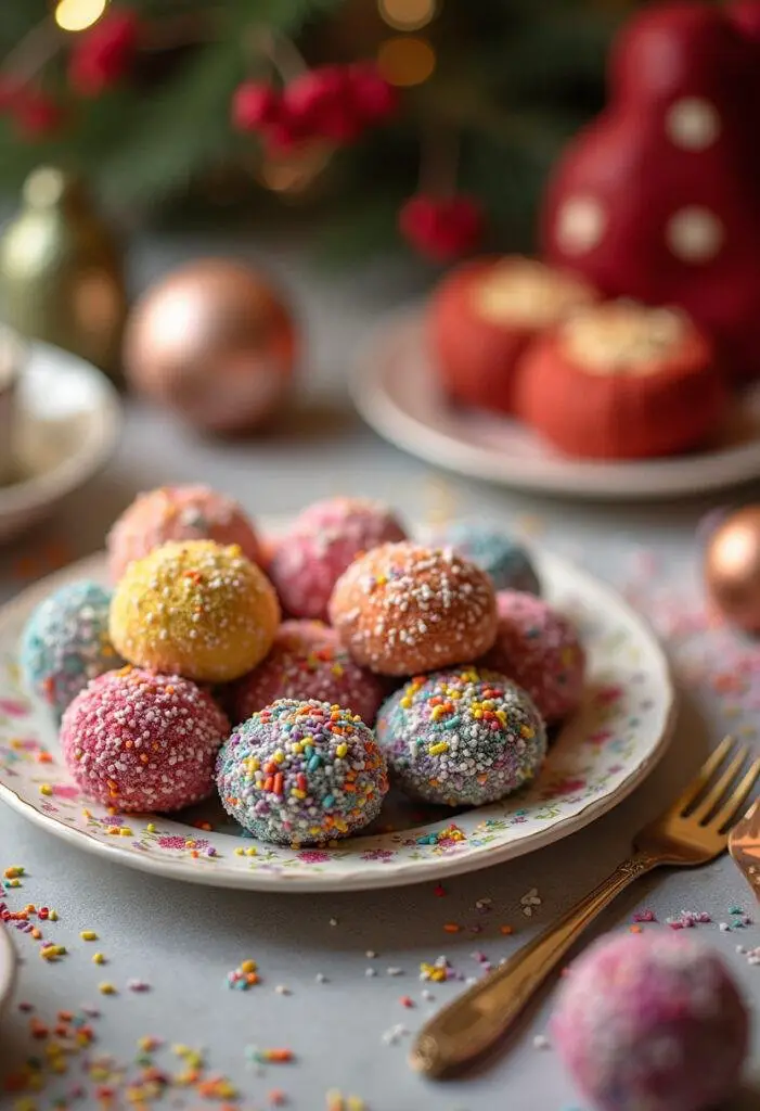 Finished Brigadeiros Gourmet dos Sonhos displayed elegantly, perfect for any celebration.