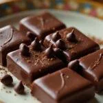 Barrinha de chocolate ao leite nestle finalizada, perfeita para ser saboreada.