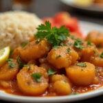 Prato de Feijão Tropeiro Mineiro finalizado, perfeito para um almoço em família.