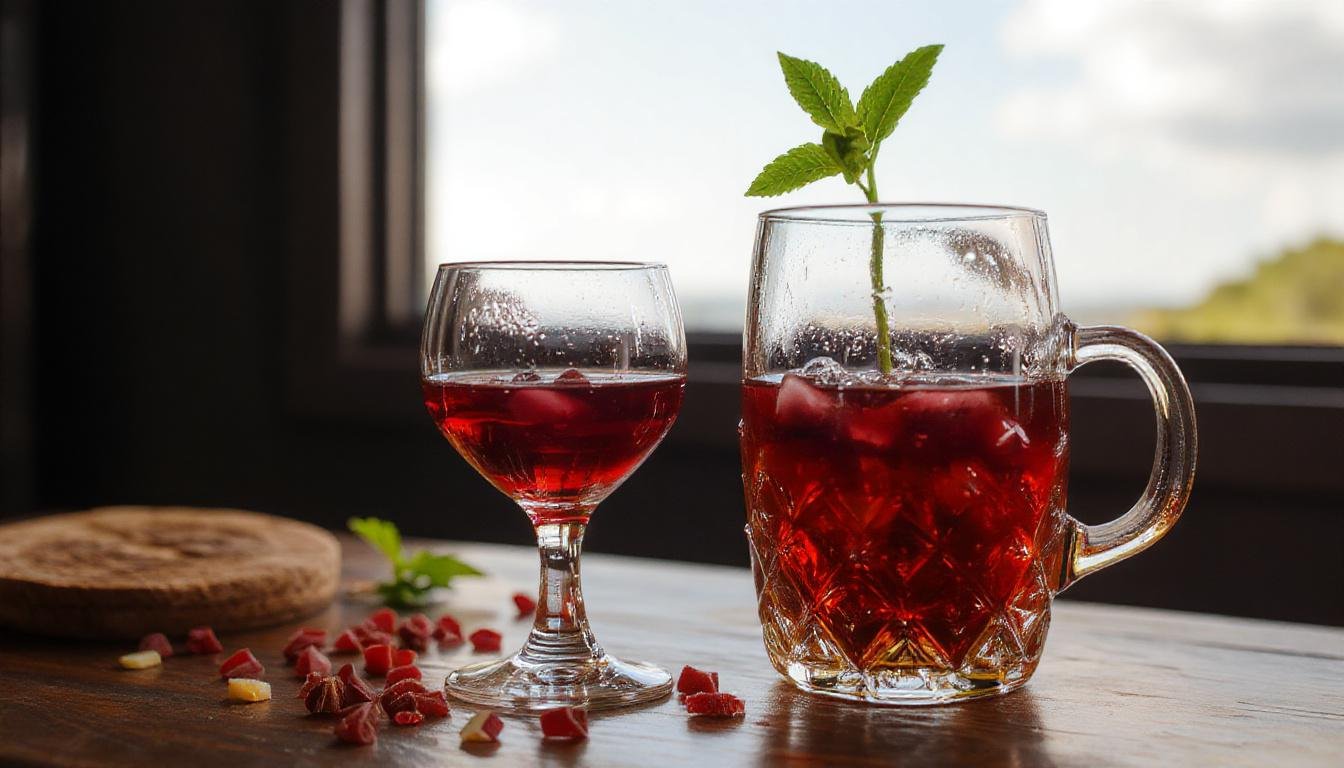 Uma tigela de ambrosia mineira dourada e cremosa, decorada com canela em pó por cima, apresentada em uma tigela de cerâmica branca, com textura de creme suave e pedaços de ovos visíveis.