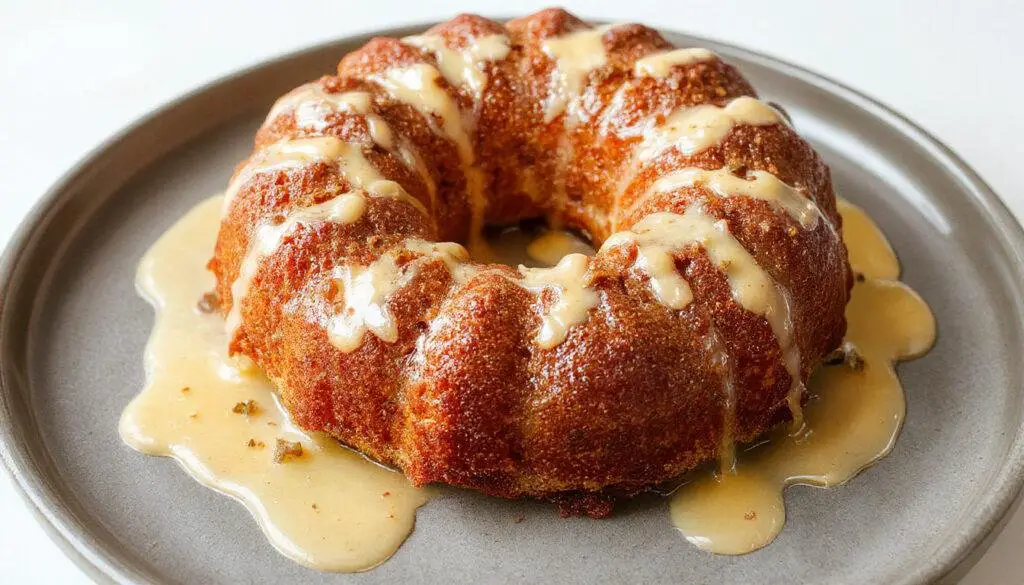 Torta de milho dourada com uma crosta levemente crocante, decorada com um pouco de manteiga derretida por cima e um fundo de toalha de linho branca, a imagem mostra uma fatia do bolo revelando sua textura macia e cremosa, com pequenos pedaços de milho visíveis ao corte, tudo apresentado de forma apetitosa e acolhedora
