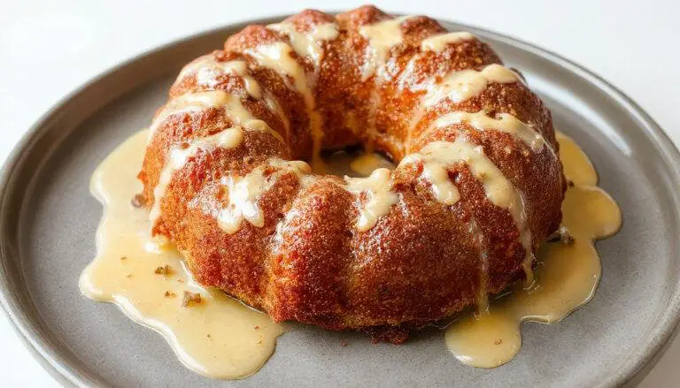 Torta de milho dourada com uma crosta levemente crocante, decorada com um pouco de manteiga derretida por cima e um fundo de toalha de linho branca, a imagem mostra uma fatia do bolo revelando sua textura macia e cremosa, com pequenos pedaços de milho visíveis ao corte, tudo apresentado de forma apetitosa e acolhedora