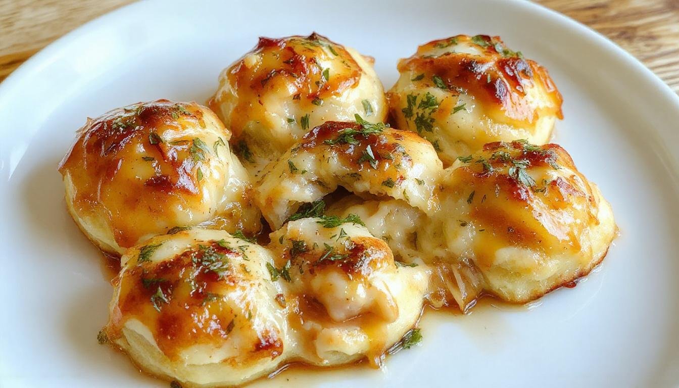 Pastéis de bacalhau dourados e crocantes dispostos em uma travessa branco com uma crosta bem localizada, ingredientes visíveis como bacalhau desfiado, salsa e batatas, com uma textura crocante e interior macio e saboroso. A apresentação é elegante e apetitosa, destacando as camadas de crocância e a mistura de ingredientes tradicionais portugueses.