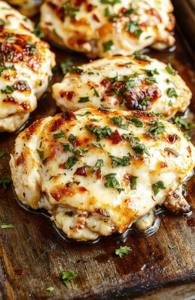 A colorful sheet pan featuring golden roasted chicken thighs topped with fresh herbs, vibrant cherry tomatoes, sliced red onions, kalamata olives, and lemon wedges, all arranged neatly on a rustic wooden surface with a light drizzle of olive oil and herbs, captured in natural daylight showing textures and vivid colors.