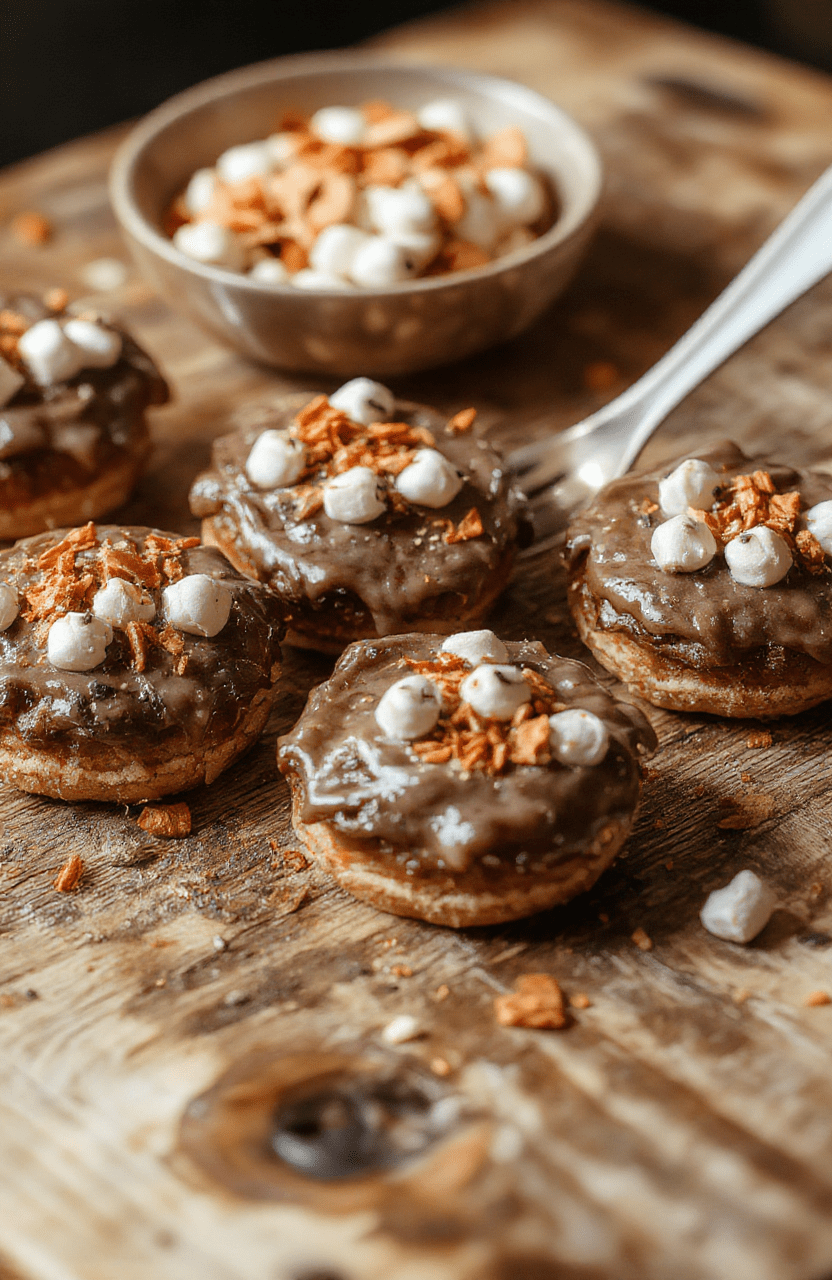 A vibrant Halloween platter featuring creepy cupcakes with green frosting and candy eyeballs, ghost-shaped cookies, and gummy worms on a dark slate plate.