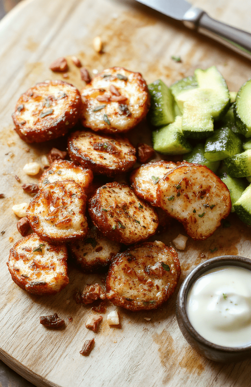 Colorful small-bowl arrangement of healthy low-calorie snacks on a light wooden cutting board: sliced cucumber rounds with hummus, cherry tomatoes, baby carrots, greek yogurt cups, and a small bowl of mixed berries, with a sprig of mint and natural light soft shadows